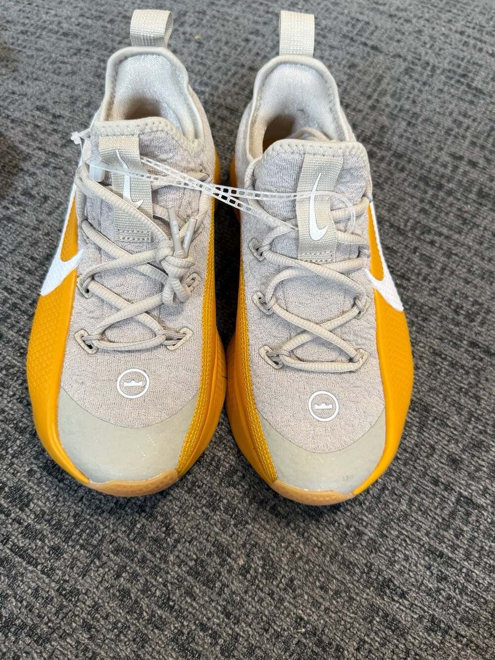Nike LeBron TR 1 Training Shoes, Cream/Gold/White